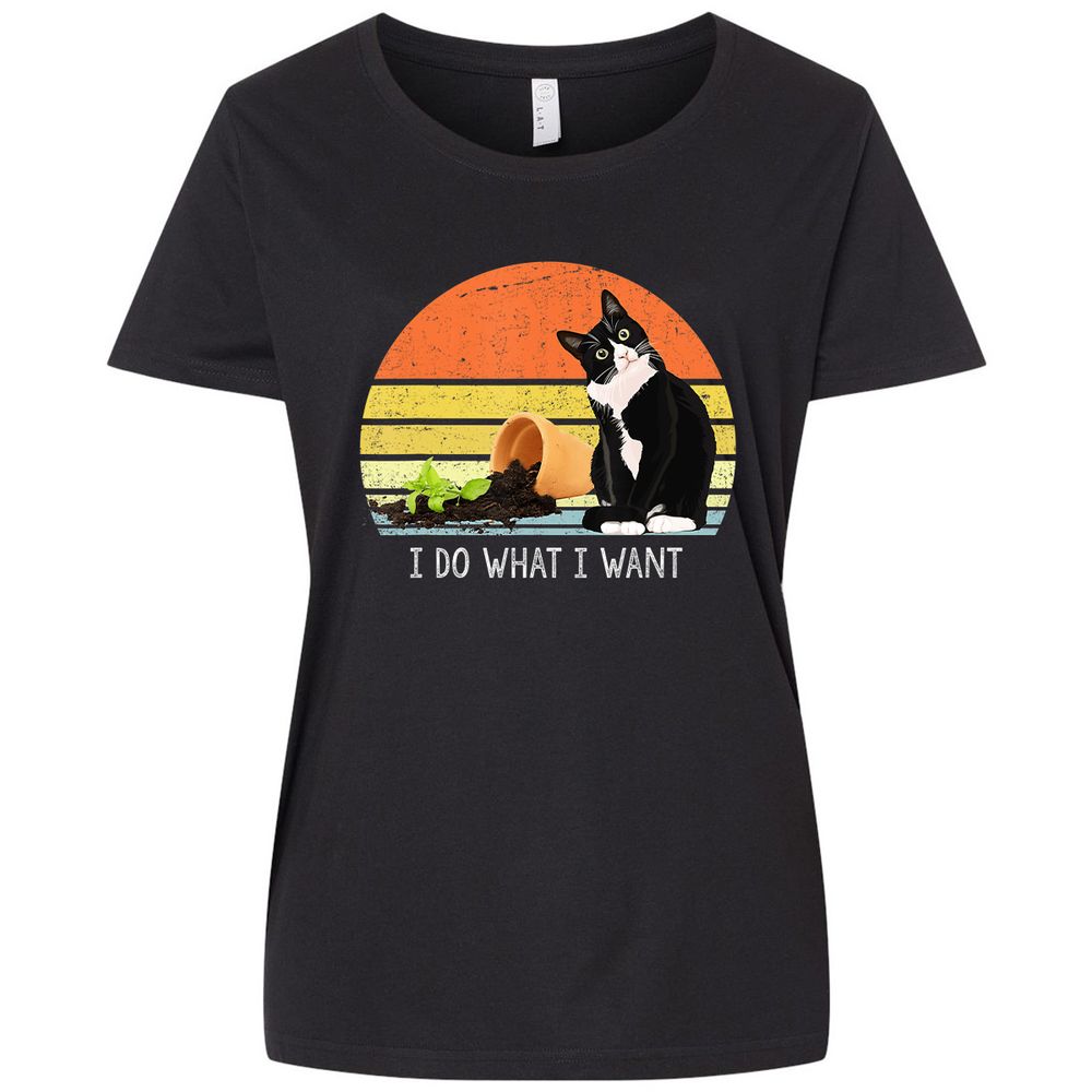 Ladies Curvy Jersey - PX226VKS - Blended Black - 1