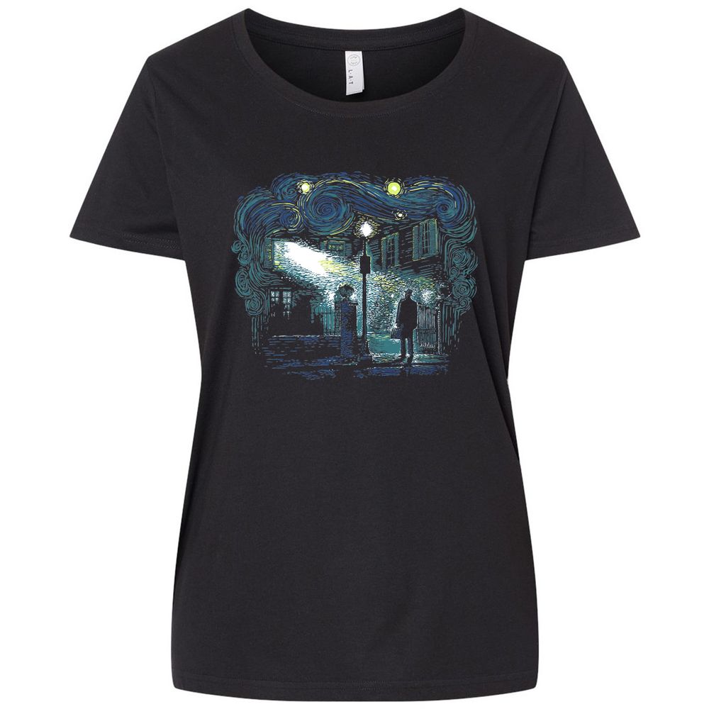 Ladies Curvy Jersey - FFCPATVF - Blended Black - 1