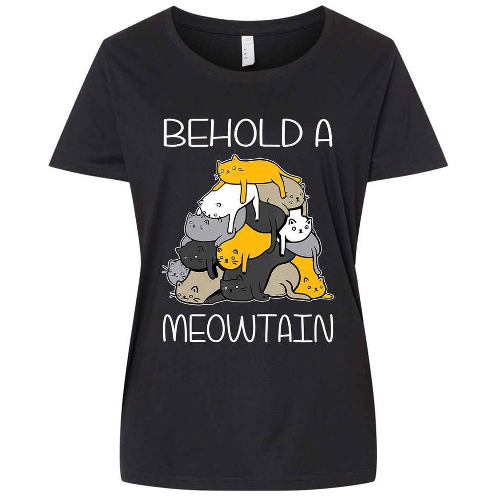 Ladies Curvy Jersey - RSHVWB2C - Blended Black - 1