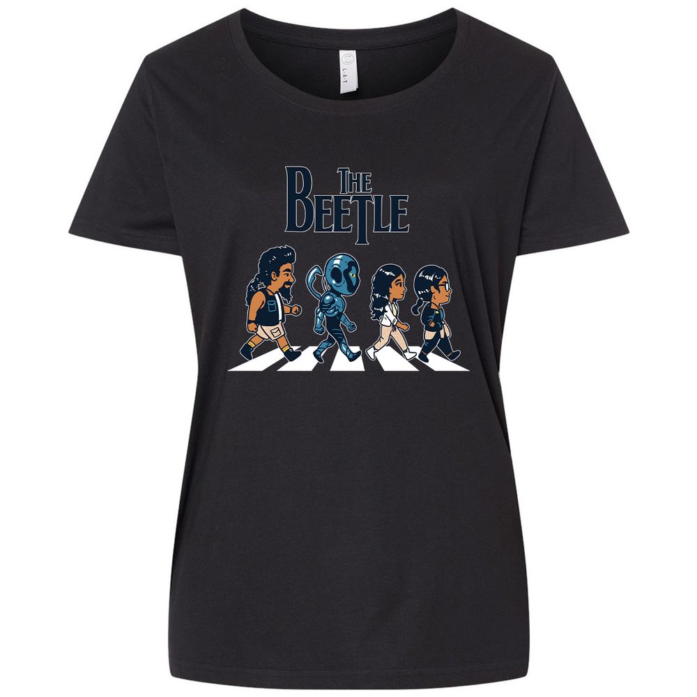 Ladies Curvy Jersey - PVPVBLLF - Blended Black - 1