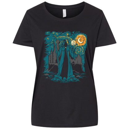 Ladies Curvy Jersey - PCCCKX8X - Blended Black - 1