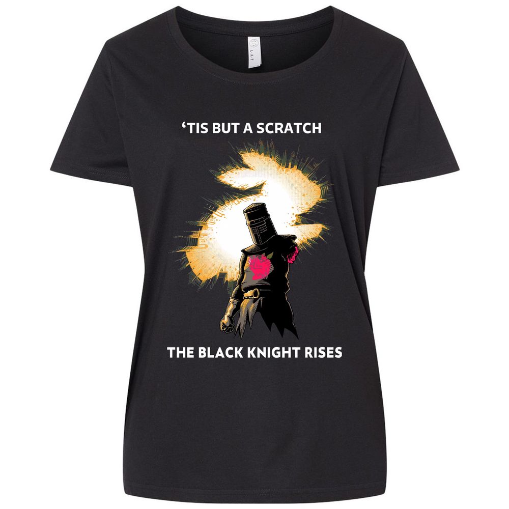 Ladies Curvy Jersey - Q76GKM21 - Blended Black - 1