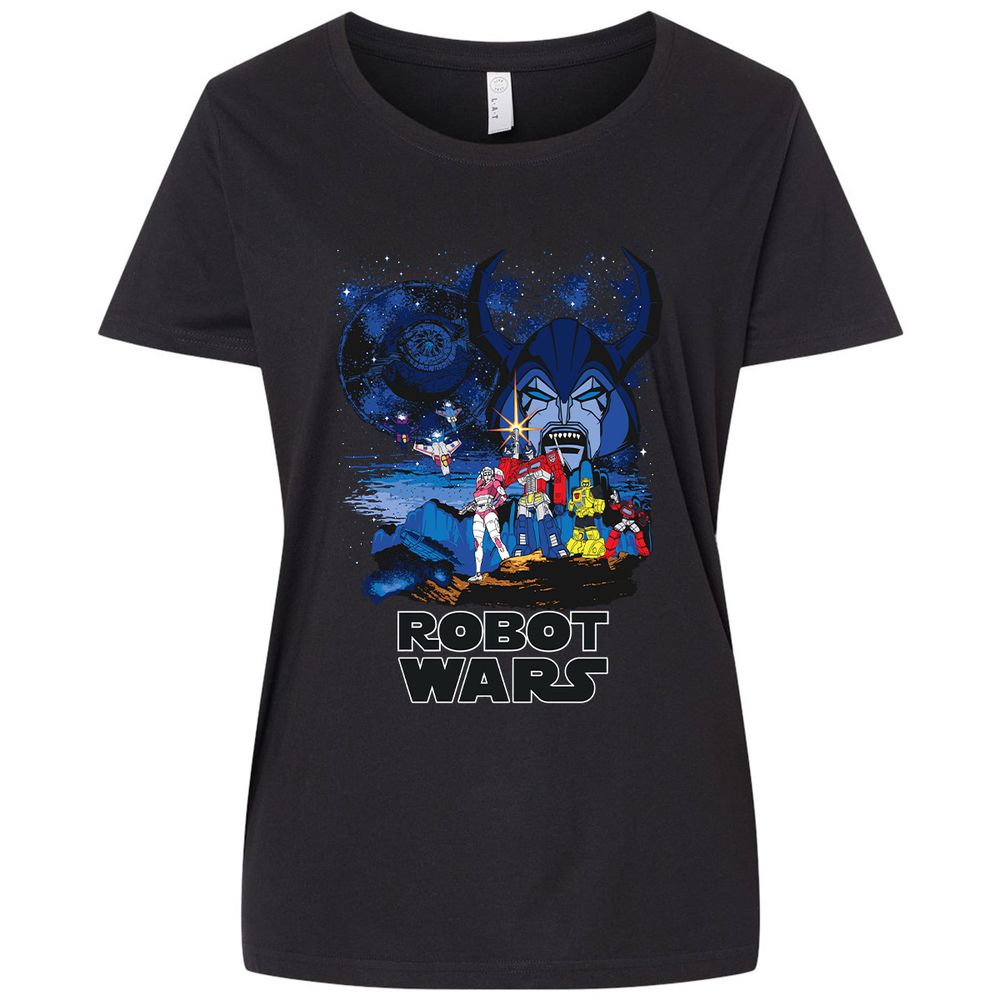 Ladies Curvy Jersey - J5AE8JH2 - Blended Black - 1