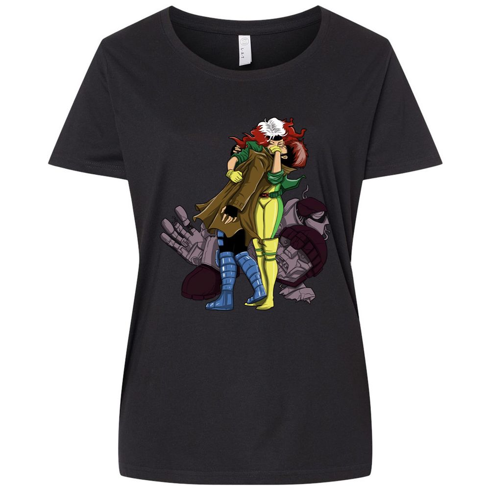 Ladies Curvy Jersey - WPA2A829 - Blended Black - 1