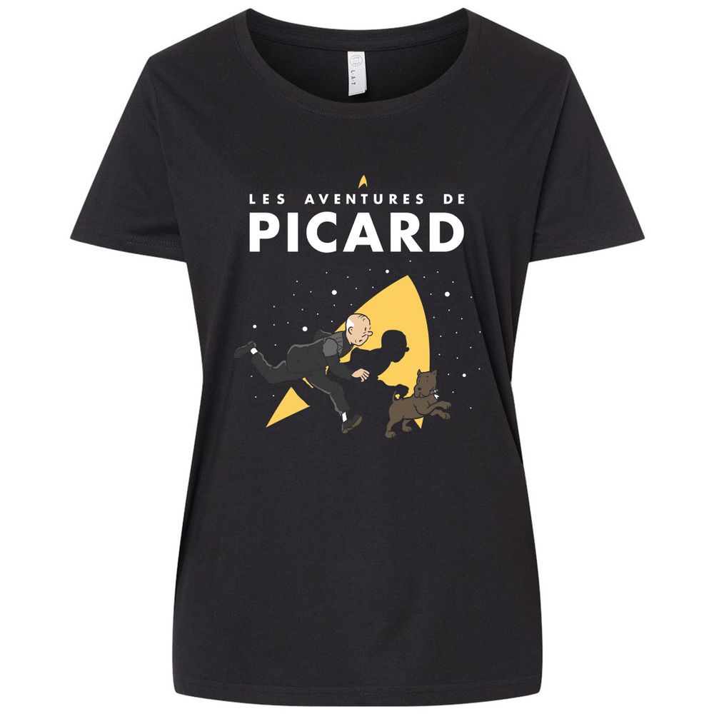 Ladies Curvy Jersey - RYUN5RW5 - Blended Black - 1