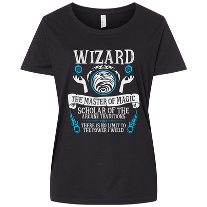 Ladies Curvy Jersey - MM8DFB8N - Blended Black - 1