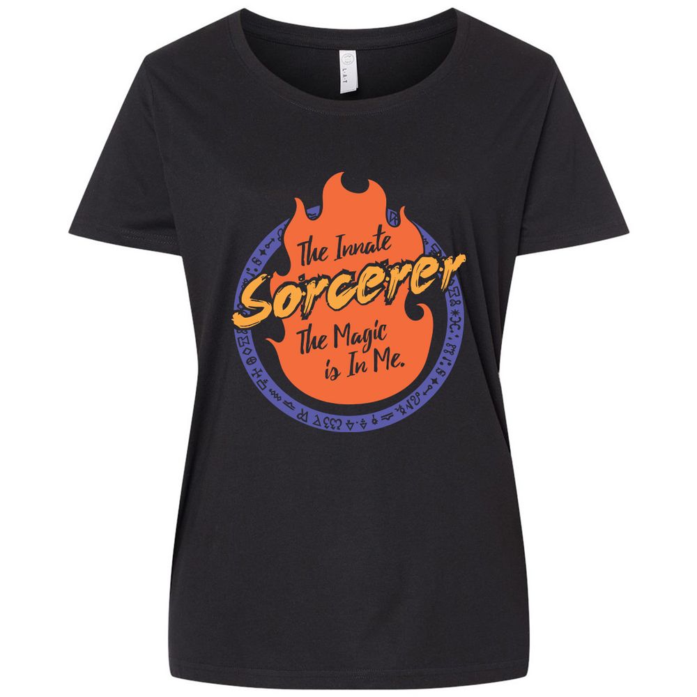 Ladies Curvy Jersey - 8MM2Q5BJ - Blended Black - 1