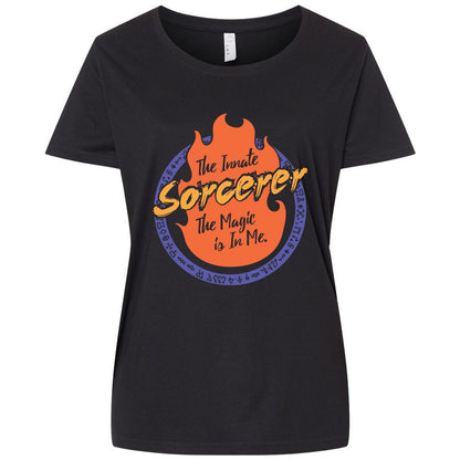 Ladies Curvy Jersey - 8MM2Q5BJ - Blended Black - 1