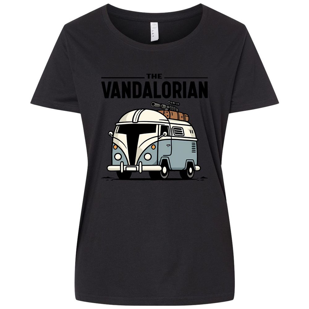 Ladies Curvy Jersey - VEGL7EE3 - Blended Black - 1