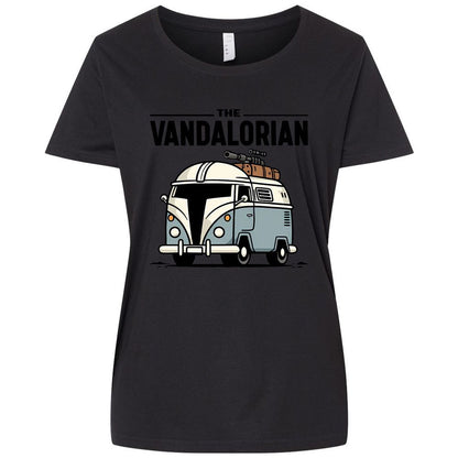 Ladies Curvy Jersey - VEGL7EE3 - Blended Black - 1