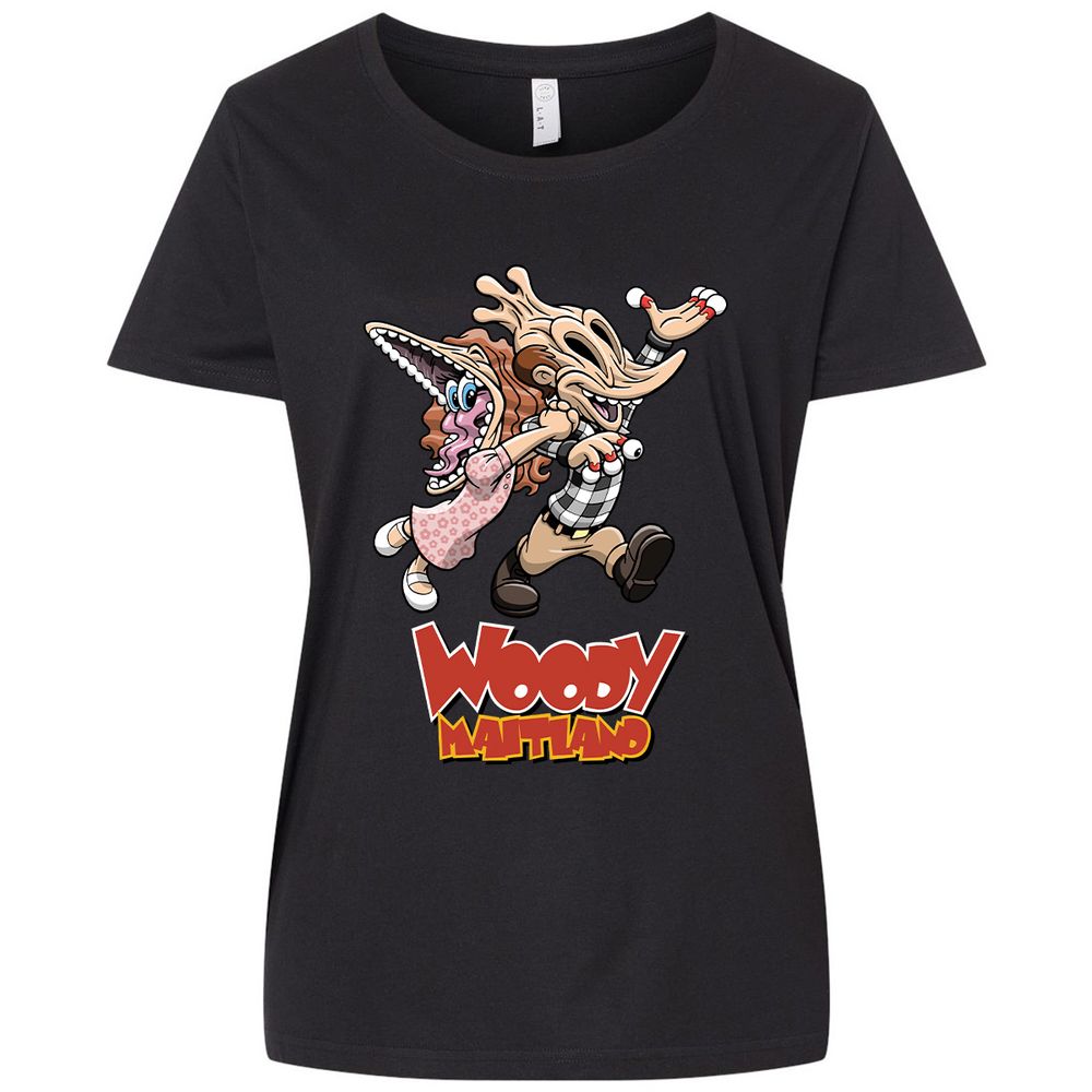 Ladies Curvy Jersey - PC5K29UW - Blended Black - 1