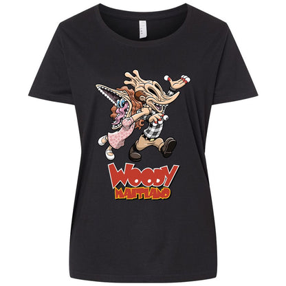 Ladies Curvy Jersey - PC5K29UW - Blended Black - 1