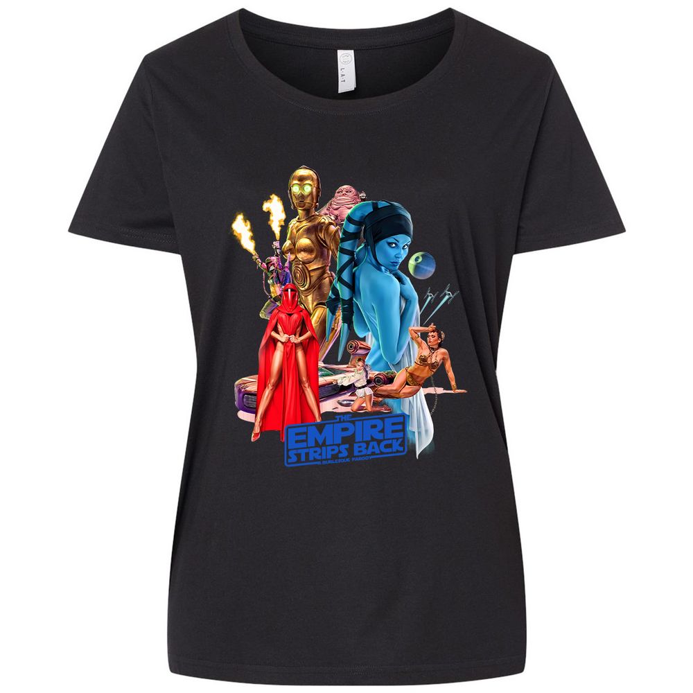 Ladies Curvy Jersey - WG27XJ5S - Blended Black - 1