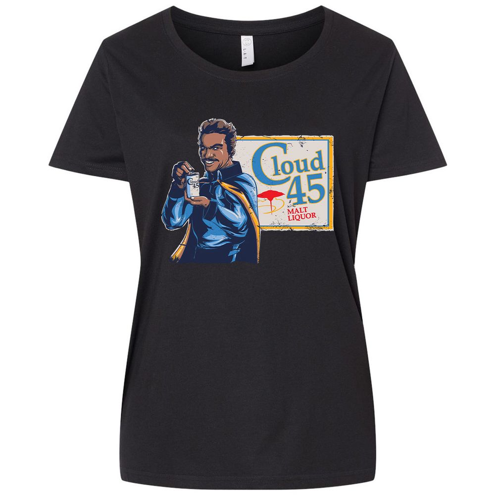 Ladies Curvy Jersey - 6D6GEHXJ - Blended Black - 1