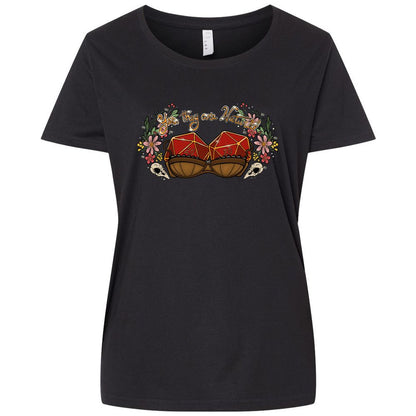 Ladies Curvy Jersey - A1S7LCDT - Blended Black - 1