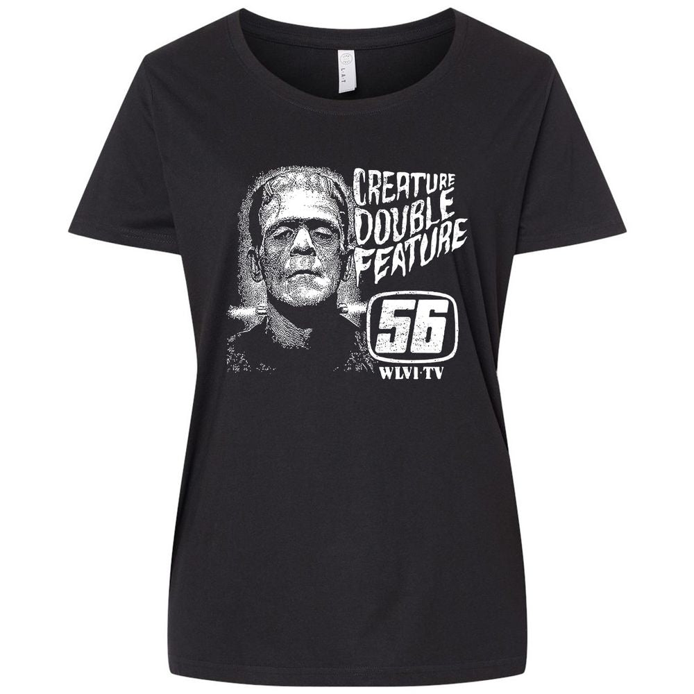 Ladies Curvy Jersey - GAR8JSD7 - Blended Black - 1