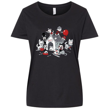 Ladies Curvy Jersey - SDBPDYHE - Blended Black - 1