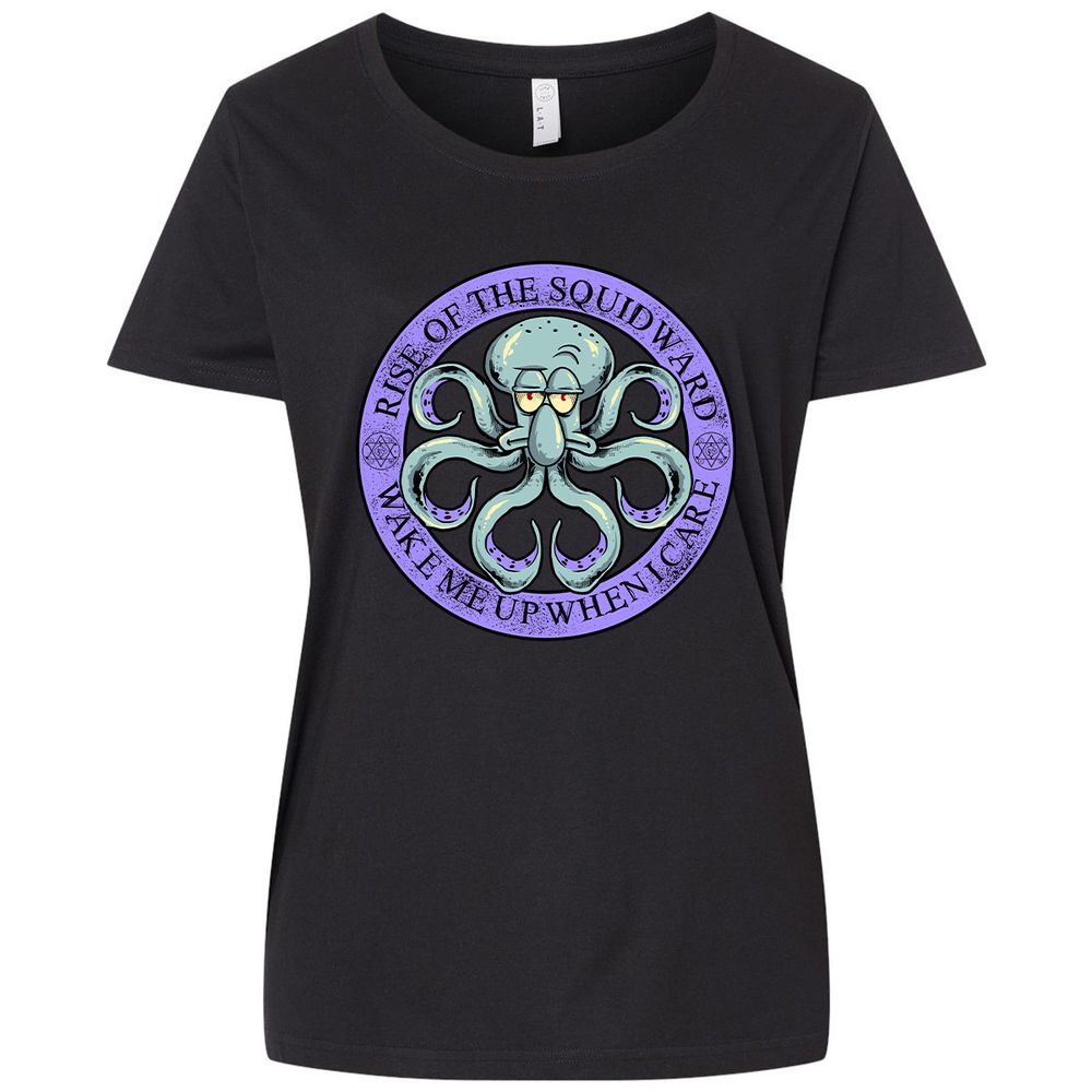 Ladies Curvy Jersey - P487DTCU - Blended Black - 1