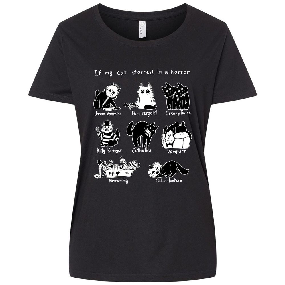 Ladies Curvy Jersey - GNR8XWEB - Blended Black - 1