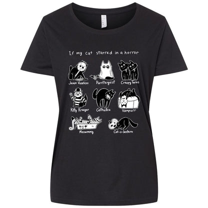 Ladies Curvy Jersey - GNR8XWEB - Blended Black - 1