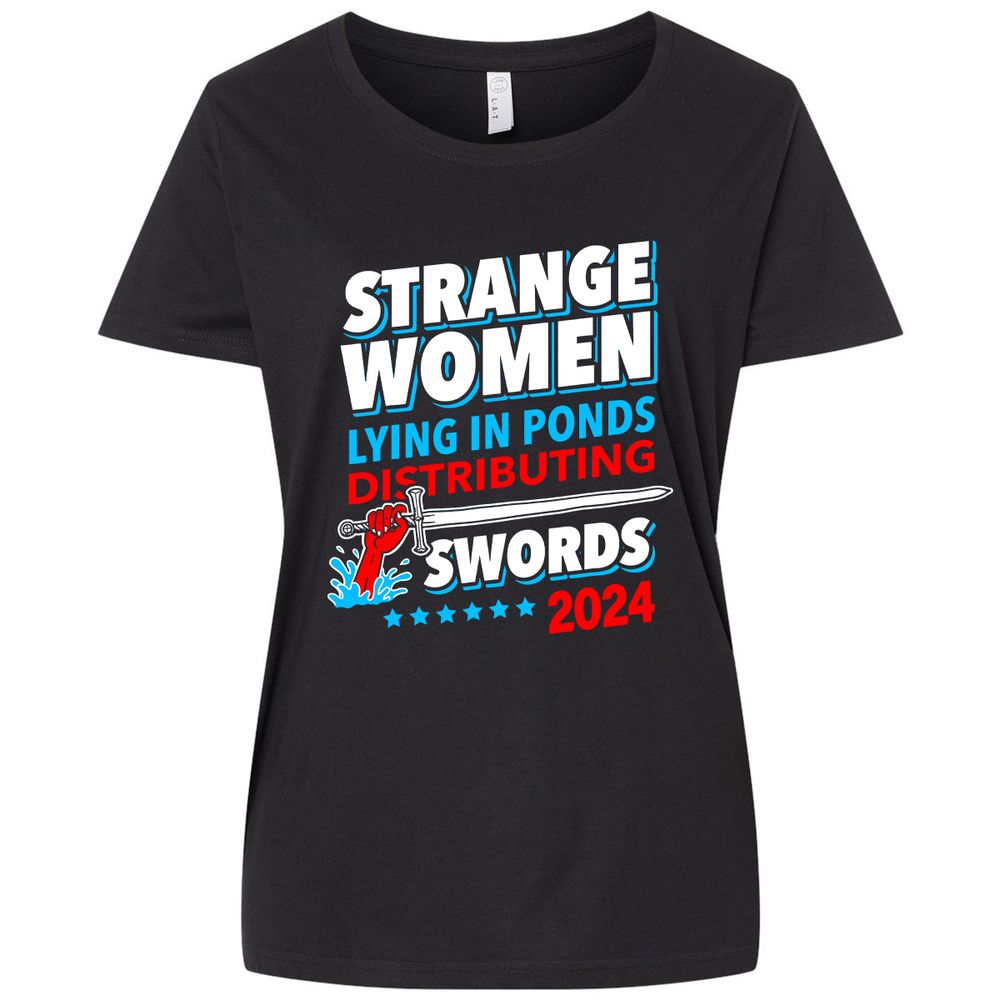 Ladies Curvy Jersey - A48TA254 - Blended Black - 1