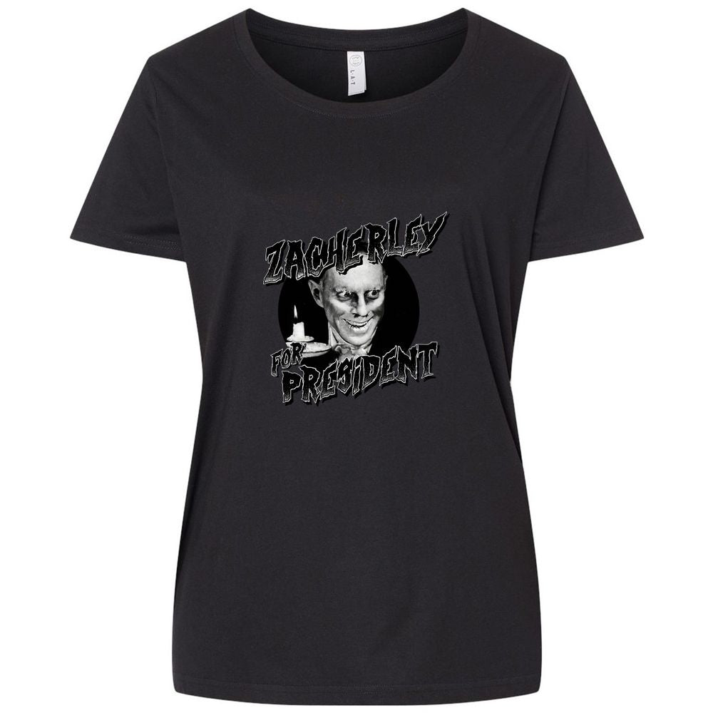 Ladies Curvy Jersey - AZF4AYTN - Blended Black - 1