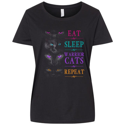 Ladies Curvy Jersey - AXAZLH6R - Blended Black - 1