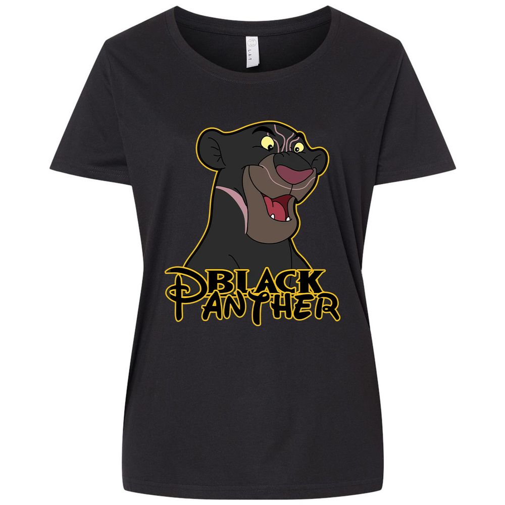 Ladies Curvy Jersey - RYT1BK2B - Blended Black - 1