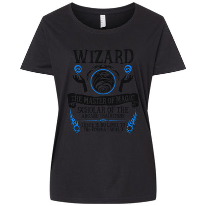 Ladies Curvy Jersey - RUMKXPNF - Blended Black - 1