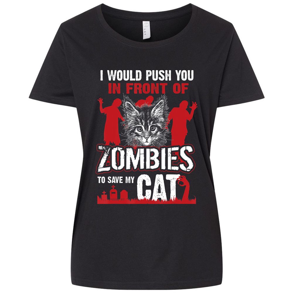 Ladies Curvy Jersey - V8DVQLYY - Blended Black - 1