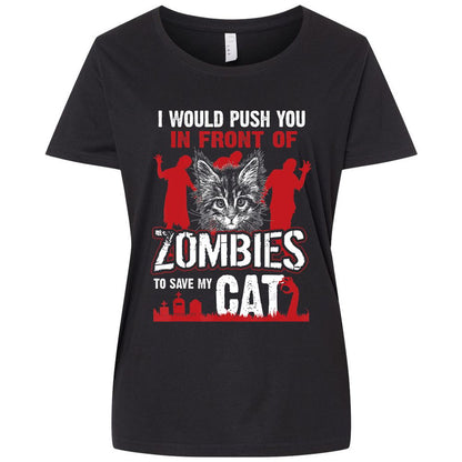 Ladies Curvy Jersey - V8DVQLYY - Blended Black - 1