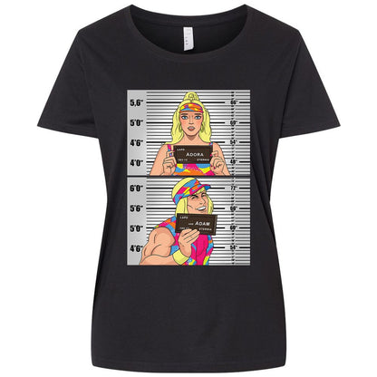 Ladies Curvy Jersey - M6A61WQ3 - Blended Black - 1