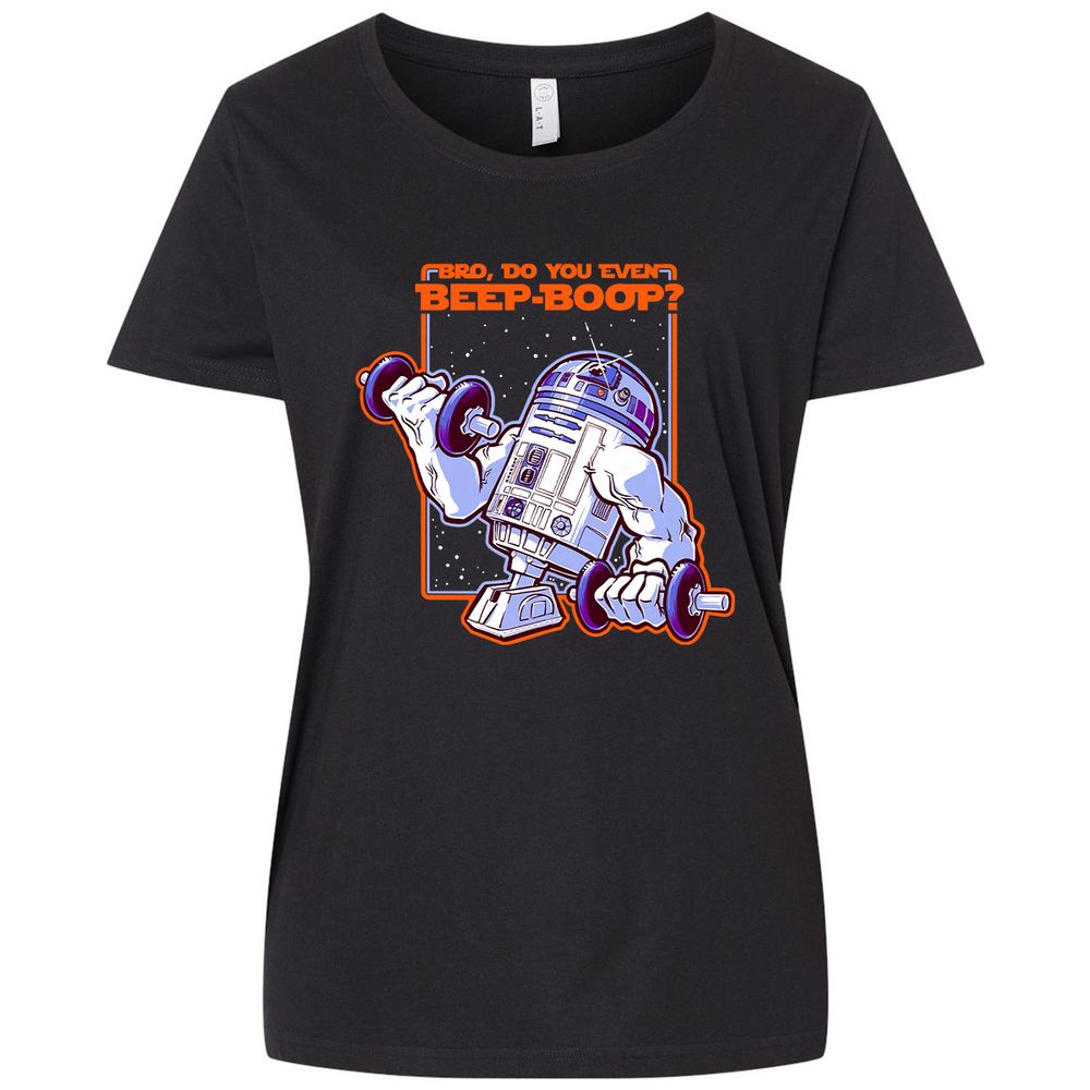 Ladies Curvy Jersey - PNYLBPNC - Blended Black - 1