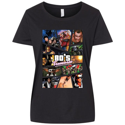 Ladies Curvy Jersey - 5SY5JAUF - Blended Black - 1