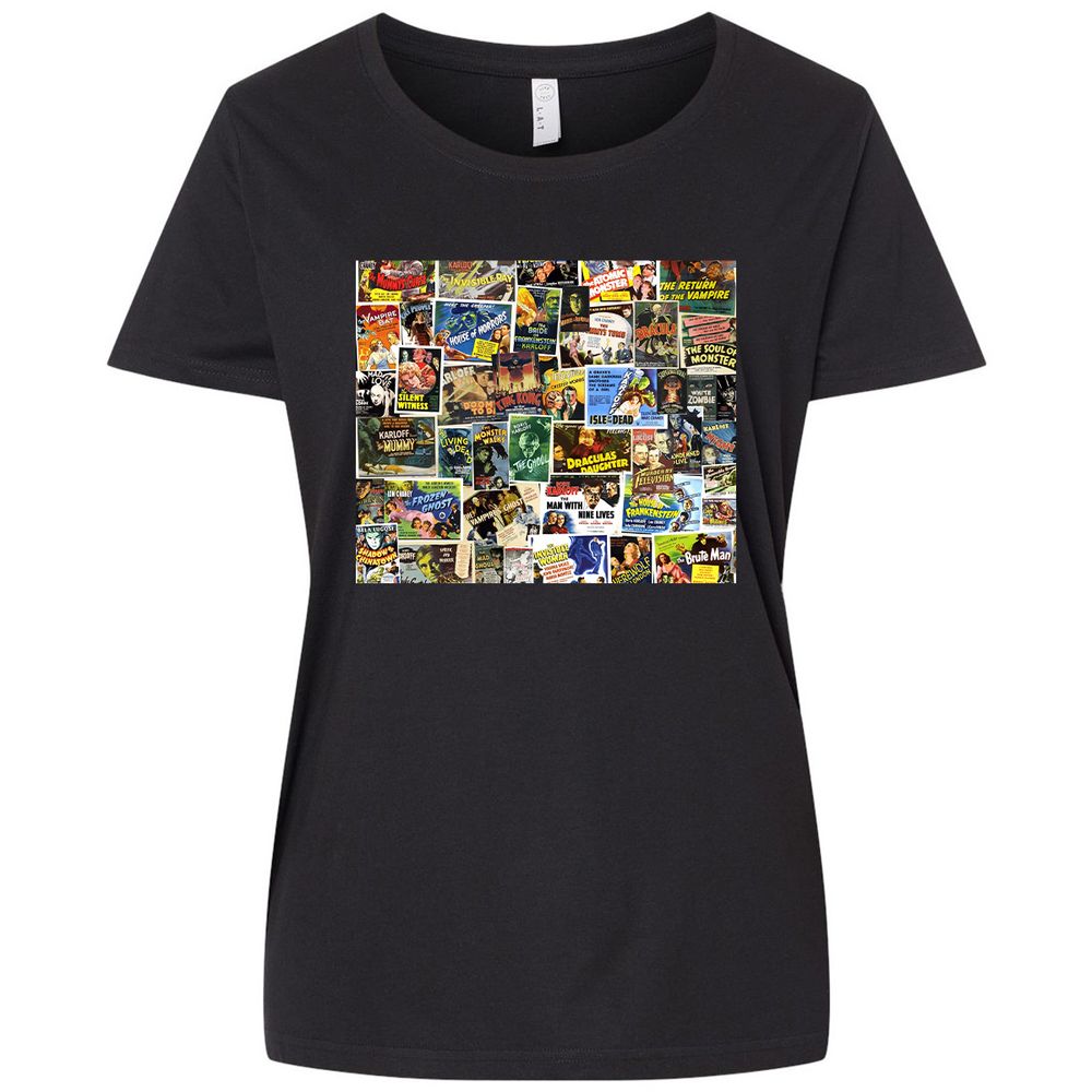 Ladies Curvy Jersey - CLCW9RL9 - Blended Black - 1