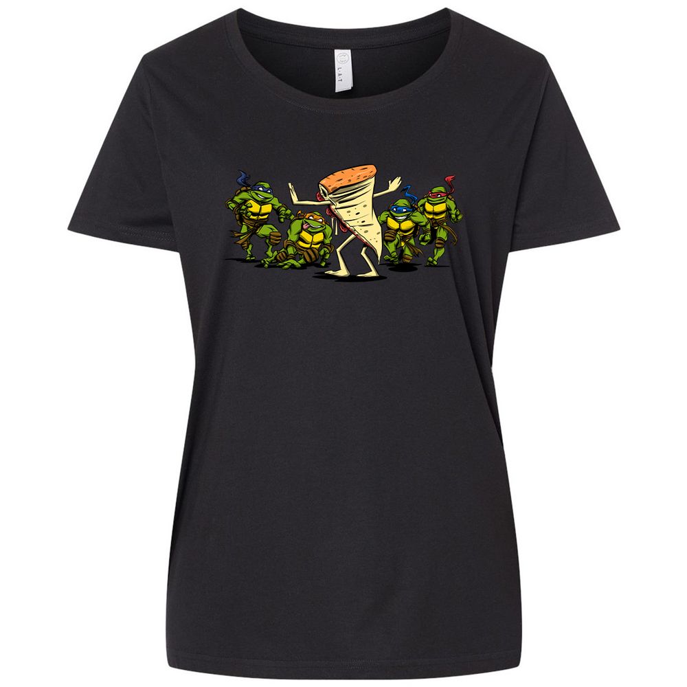 Ladies Curvy Jersey - 95EWB9LB - Blended Black - 1