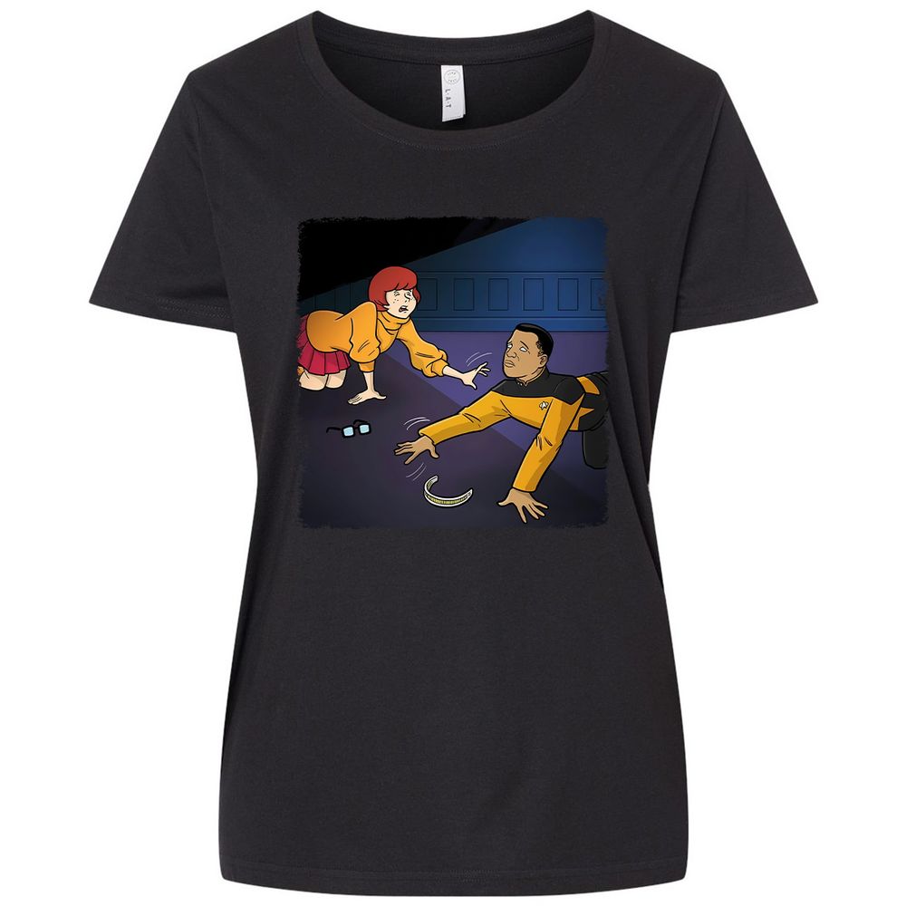 Ladies Curvy Jersey - BZBZKLEA - Blended Black - 1