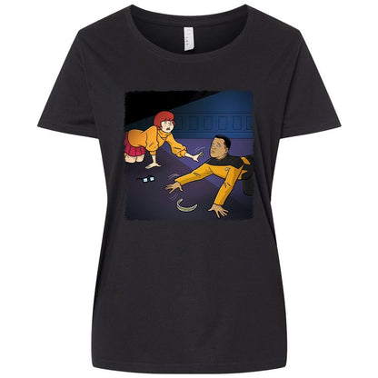 Ladies Curvy Jersey - BZBZKLEA - Blended Black - 1