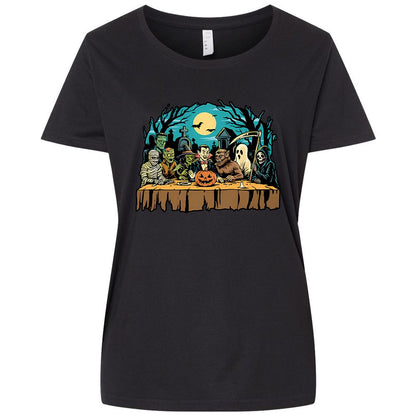 Ladies Curvy Jersey - WHCK8PGE - Blended Black - 1