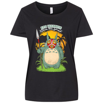 Ladies Curvy Jersey - XPDPGYMB - Blended Black - 1