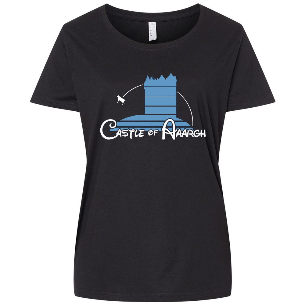 Ladies Curvy Jersey - QJE2HQ6F - Blended Black - 1