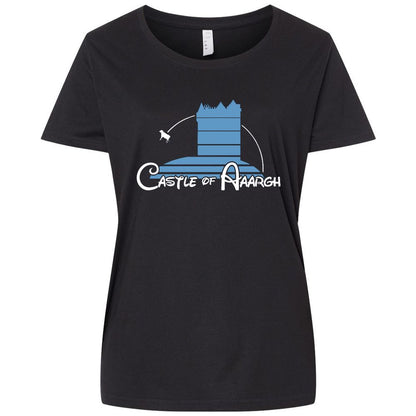 Ladies Curvy Jersey - QJE2HQ6F - Blended Black - 1