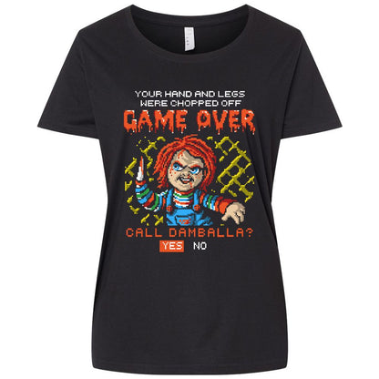 Ladies Curvy Jersey - XVLY3ZJB - Blended Black - 1