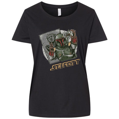 Ladies Curvy Jersey - 2ZWY4VH8 - Blended Black - 1