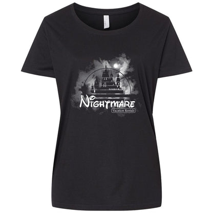 Ladies Curvy Jersey - 6S35BKMW - Blended Black - 1