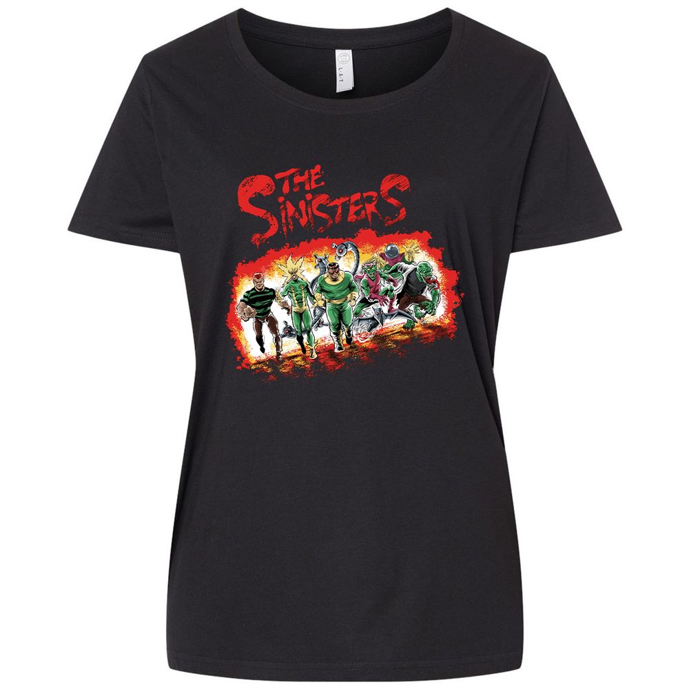 Ladies Curvy Jersey - 1L989C6G - Blended Black - 1