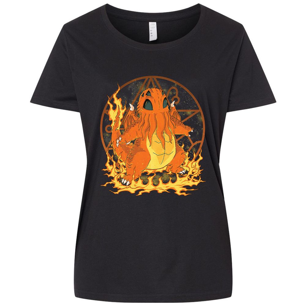 Ladies Curvy Jersey - AF7KCVE4 - Blended Black - 1