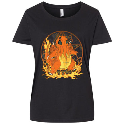 Ladies Curvy Jersey - AF7KCVE4 - Blended Black - 1