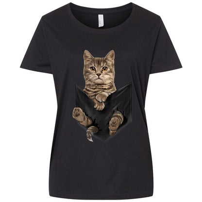 Ladies Curvy Jersey - ZX2FNP2N - Blended Black - 1