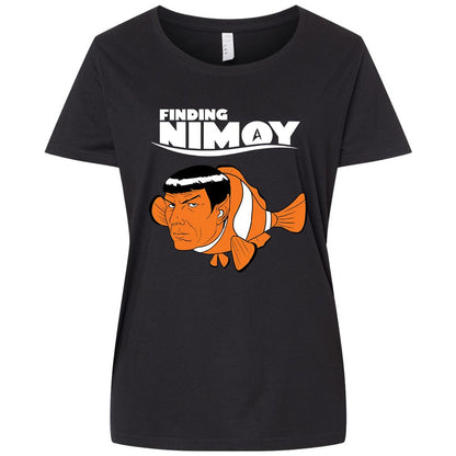 Ladies Curvy Jersey - E4GSWJUH - Blended Black - 1